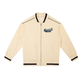 Contrast Piping Zip Bomber Jacket