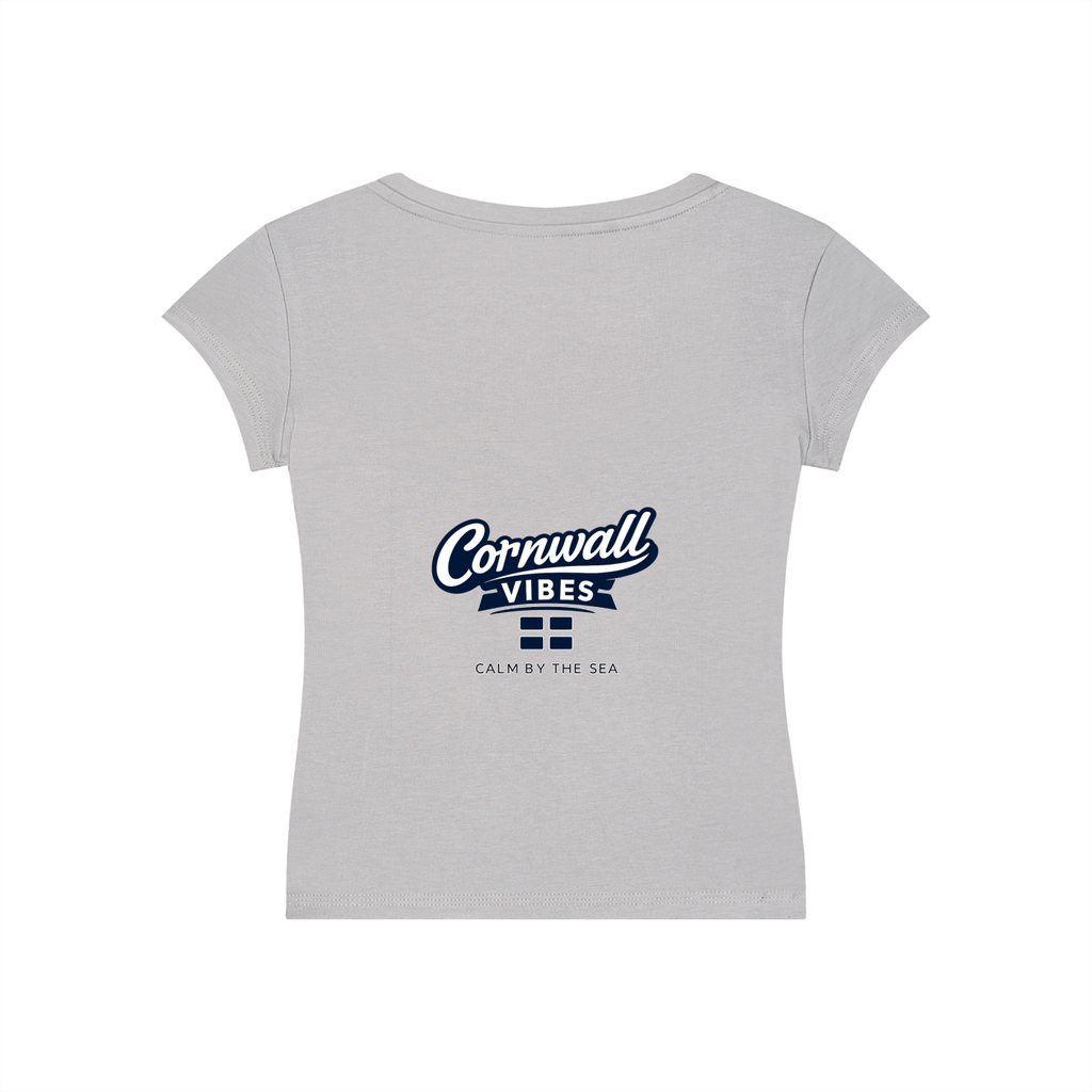 Essential V-Neck Bodycon T-Shirt