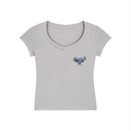 Essential V-Neck Bodycon T-Shirt