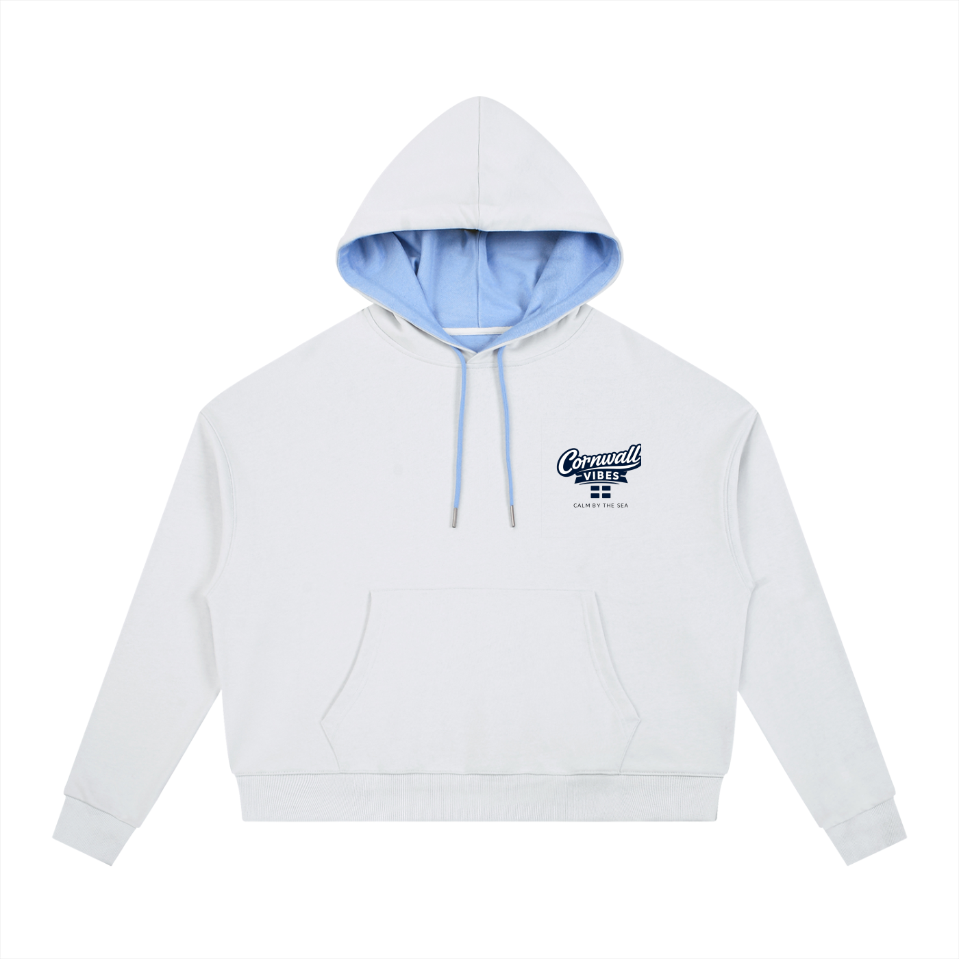 Contrast Drawstring Hoodie