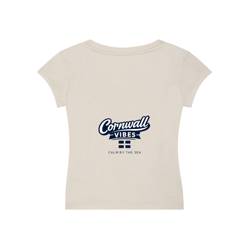 Essential V-Neck Bodycon T-Shirt